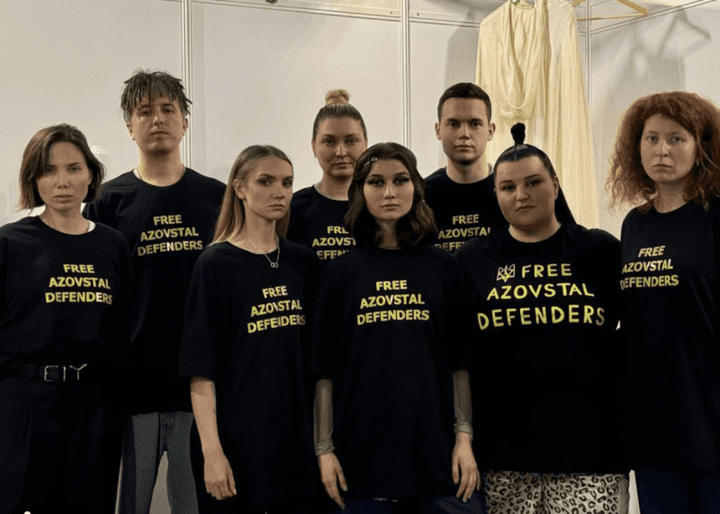 Украинская делегация на Евровидении / Скриншот Instagram