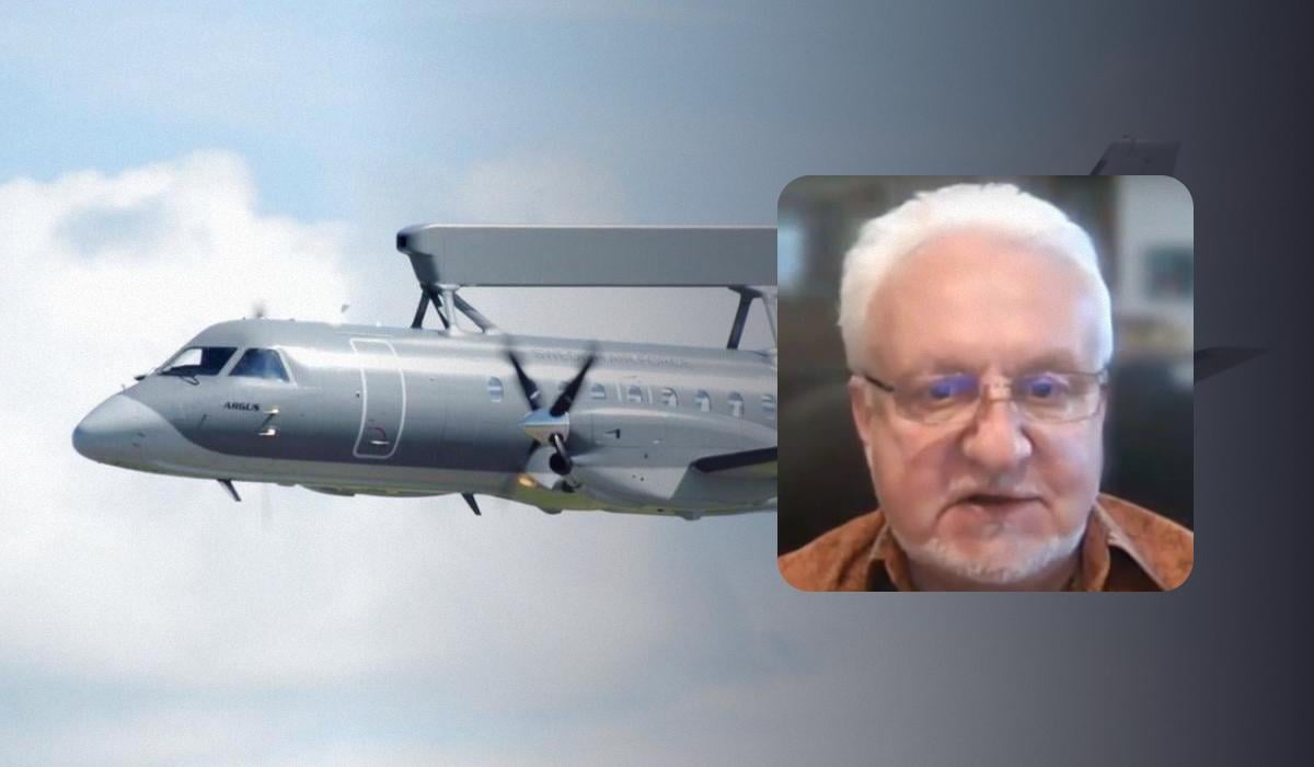Криволап объяснил важность получения Украиной самолетов ДРЛО от Швеции / коллаж УНИАН, фото wikipedia.org, скриншот Криволап объяснил важность получения Украиной самолетов ДРЛО от Швеции / коллаж УНИАН, фото wikipedia.org, скриншот
