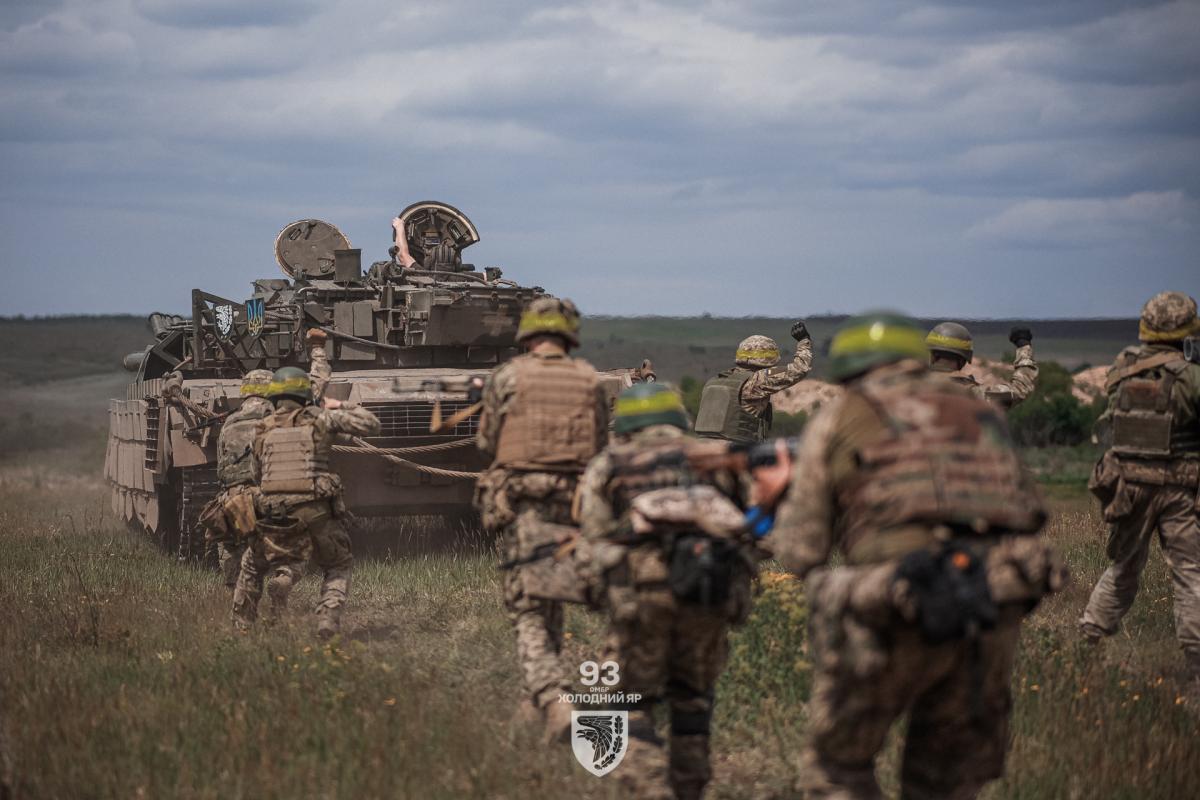 Украина продолжает набор людей в армию / фото 93 ОМБр Холодный Яр