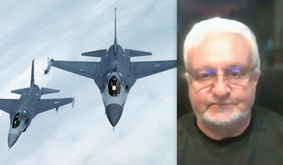 Константин Криволап объяснил, как Saab 340 могут повлиять на работу F-16 в украинском государстве / коллаж УНИАН с фото Getty Images и скриншота Константин Криволап объяснил, как Saab 340 могут повлиять на работу F-16 в украинском государстве / коллаж УНИАН с фото Getty Images и скриншота