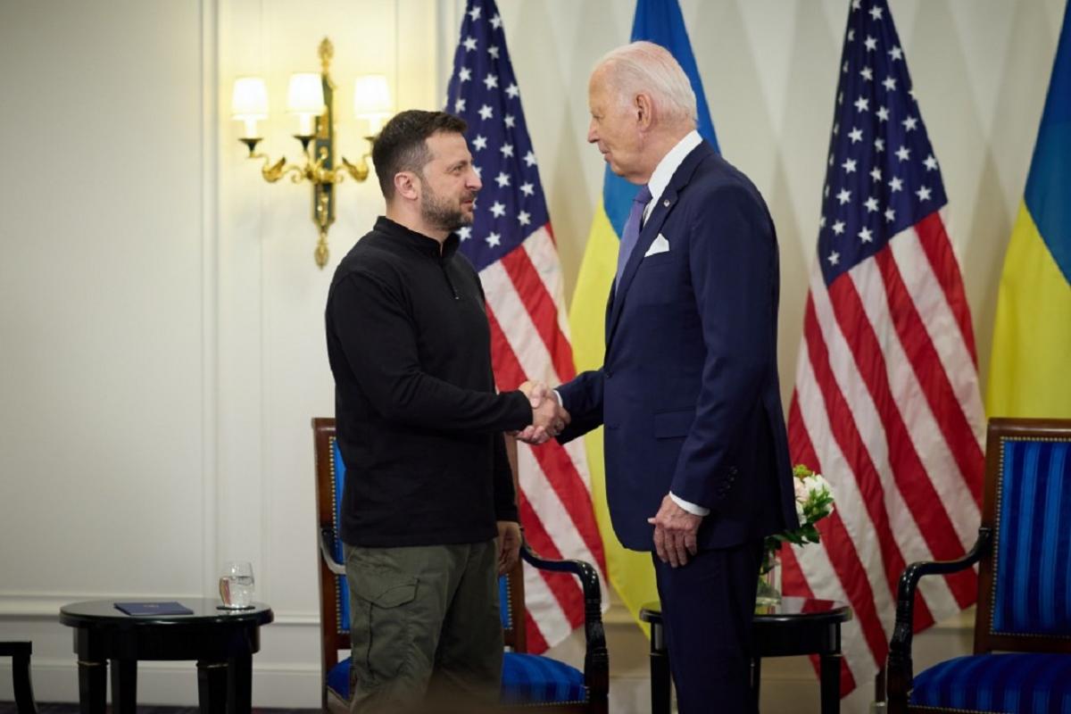 Байден не надав Україні дозволу бити вглиб території РФ / фото president.gov.ua Байден не надав Україні дозволу бити вглиб території РФ / фото president.gov.ua