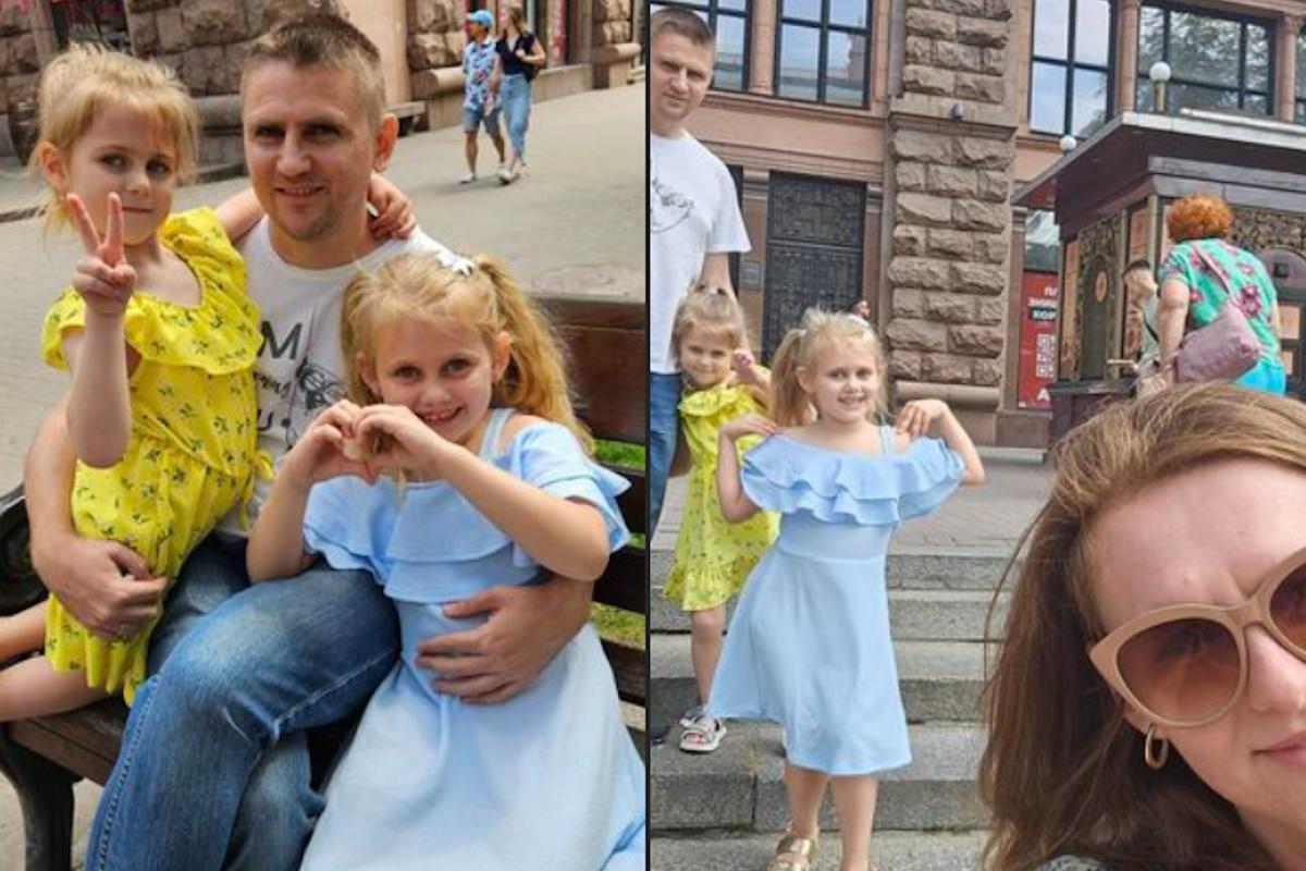 Мужчина приехал на отдых с большой семьей / фото Фейсбук Оксана Сом Мужчина приехал на отдых с большой семьей / фото Фейсбук Оксана Сом