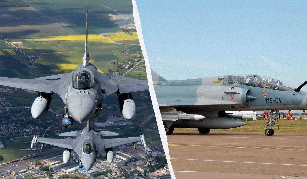 Ні F-16, ні Mirage повністю не підходять для війни в Україні, зазначають експерти / фото Getty Images, фото wikimedia.org