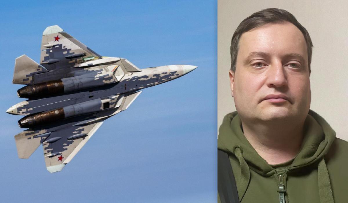 Андрій Юсов розкрив деталі удару по російському аеродрому / колаж УНІАН з фото Міноборони РФ та скріншоту Андрій Юсов розкрив деталі удару по російському аеродрому / колаж УНІАН з фото Міноборони РФ та скріншоту