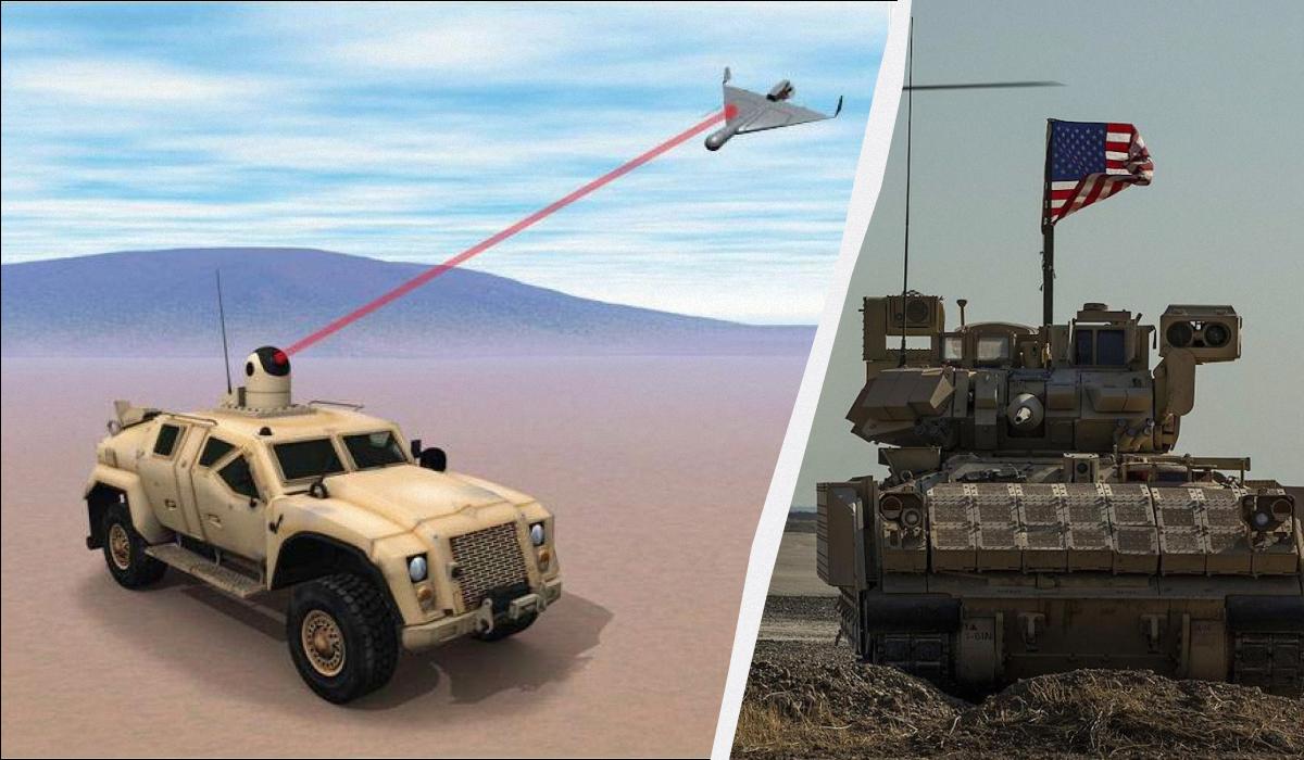 Лазеры в теории могут стать главным средством противодействия беспилотникам / коллаж УНИАН, фото wikipedia.org