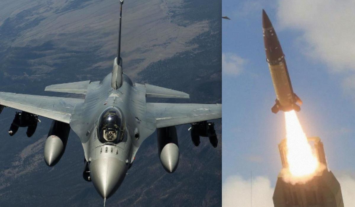 Аналітики вважають, що озброїти F-16 ракетами ATACMS реально / колаж УНІАН з фото US Air Force та US Army Аналітики вважають, що озброїти F-16 ракетами ATACMS реально / колаж УНІАН з фото US Air Force та US Army