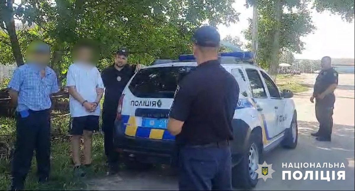 Полиция задержала убийцу / фото Нацполиция Полиция задержала убийцу / фото Нацполиция