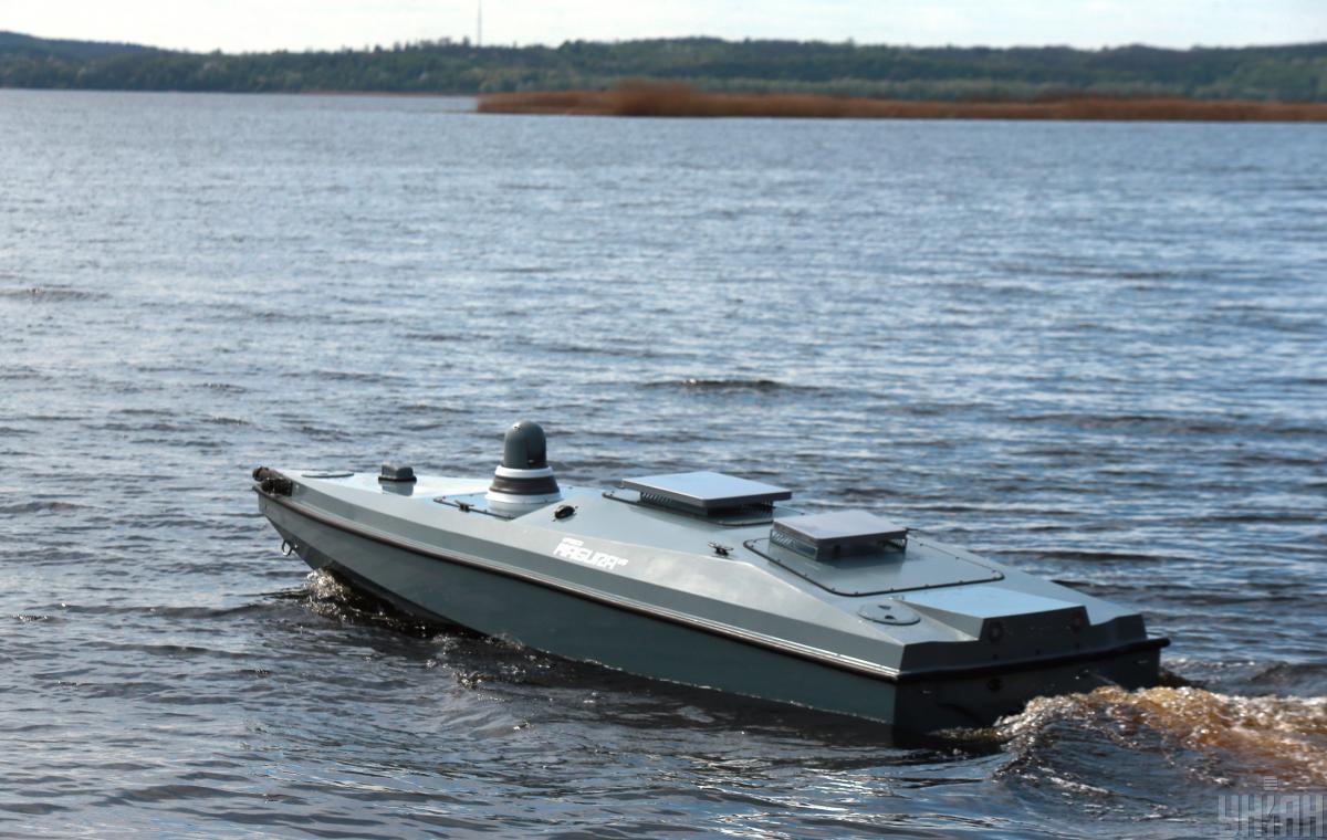 Украина эффективно использует морские дроны / фото Александр Синица Украина эффективно использует морские дроны / фото Александр Синица
