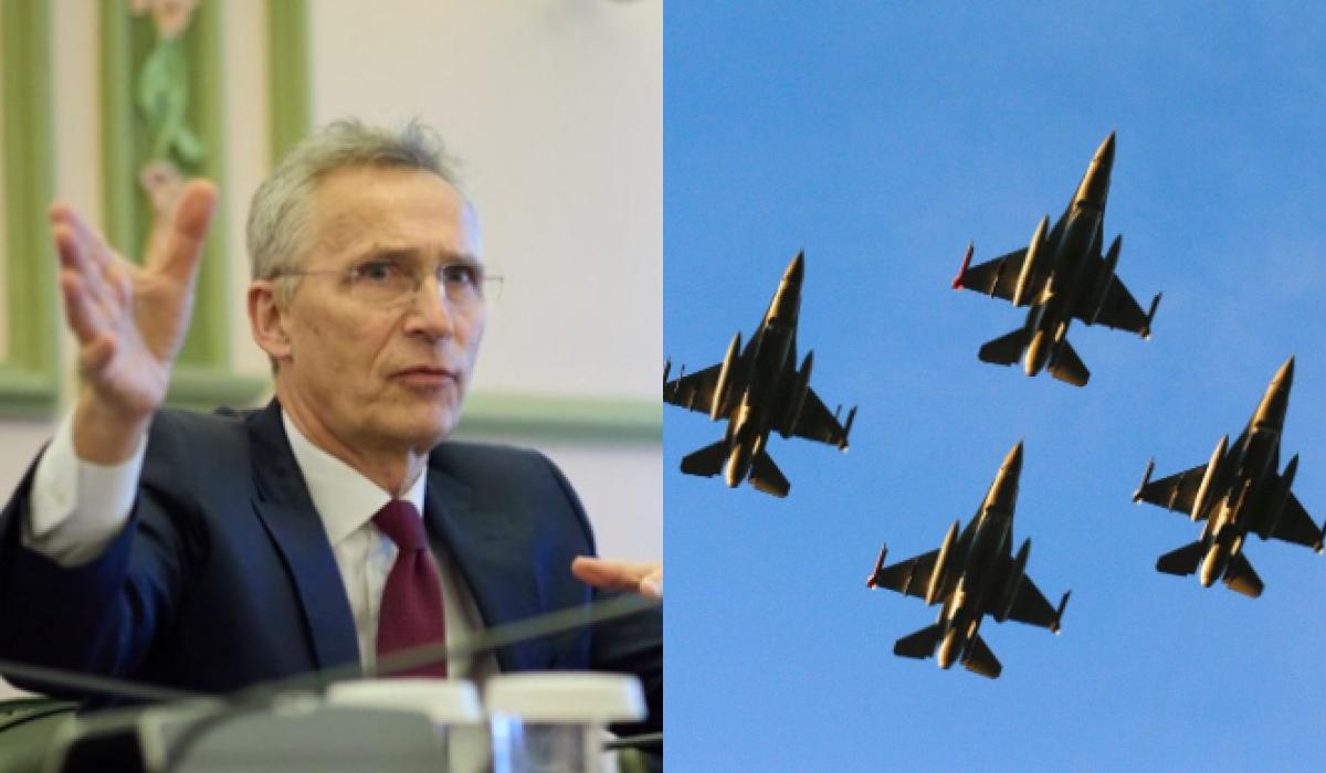 Столтенберг підтримав удари по РФ з F-16 / колаж УНІАН, фото president.gov.ua, REUTERS Столтенберг підтримав удари по РФ з F-16 / колаж УНІАН, фото president.gov.ua, REUTERS