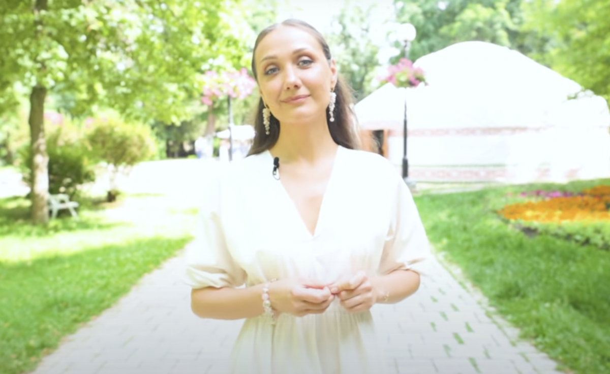Євгенія Власова / скріншот з відео Євгенія Власова / скріншот з відео