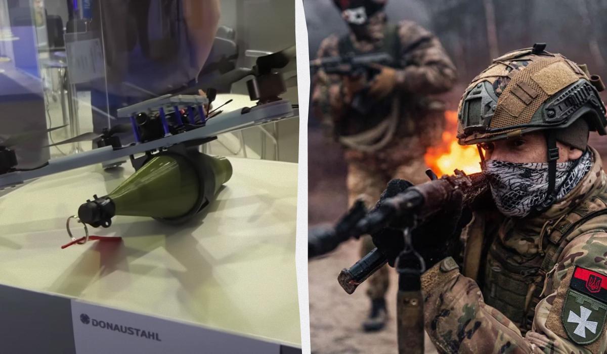 Новый дрон Германии стоит менее 1000 евро/ коллаж УНИАН / фото скриншот, facebook.com/JointForcesCommandAFU Новый дрон Германии стоит менее 1000 евро/ коллаж УНИАН / фото скриншот, facebook.com/JointForcesCommandAFU