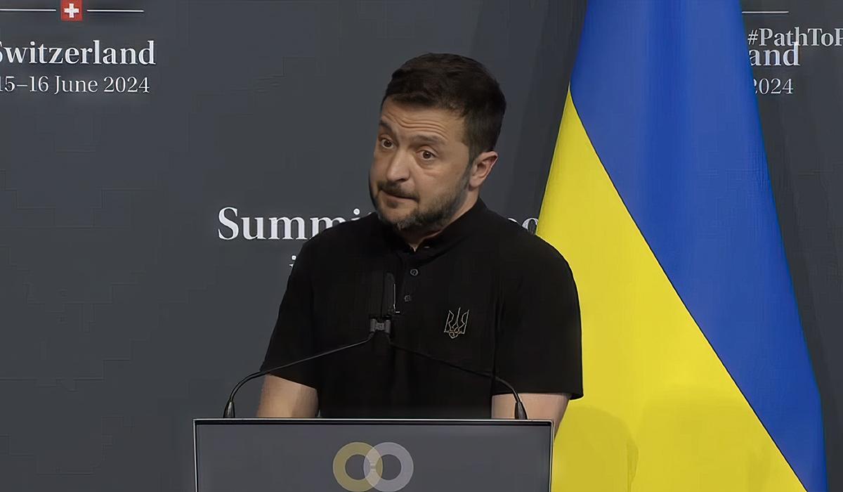 Зеленский ответил на вопрос о переговорах в Стамбуле / скріншот з відео Зеленский ответил на вопрос о переговорах в Стамбуле / скріншот з відео