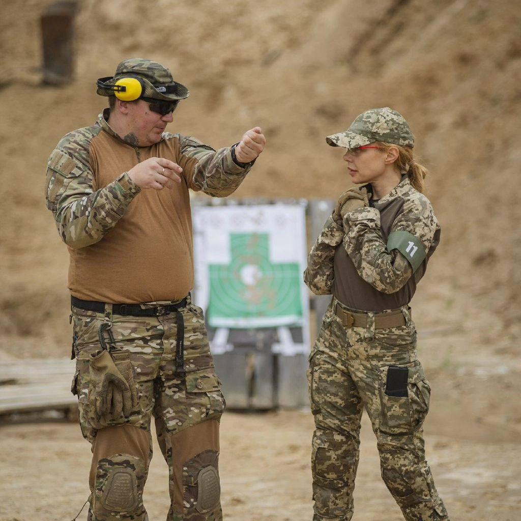 Тіна Кароль пройшла військову підготовку (фото) Тіна Кароль пройшла військову підготовку (фото)