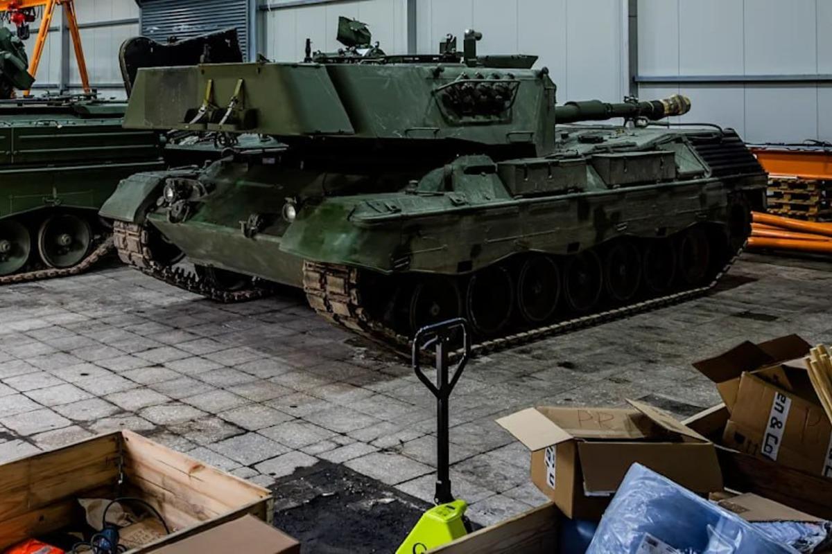 Rheinmetall хочет производить на заводе в Украине гибриды танков Leopard и ПВО Skyranger / фото Bild Rheinmetall хочет производить на заводе в Украине гибриды танков Leopard и ПВО Skyranger / фото Bild