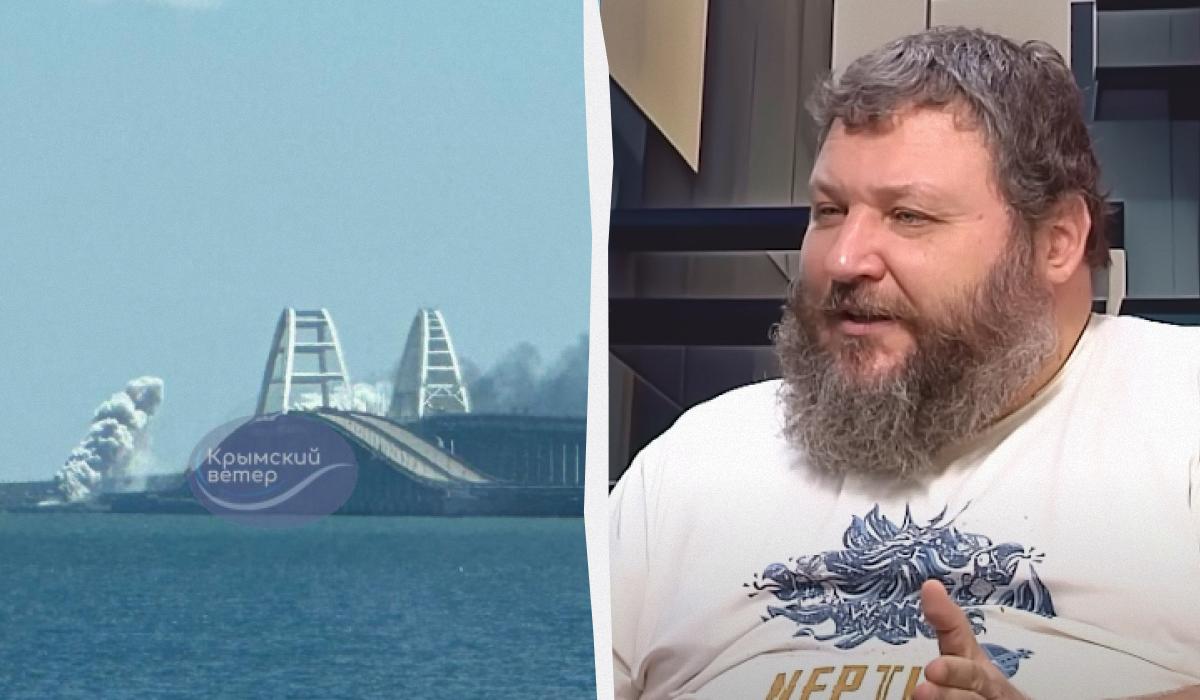 Евгений Дикий рассказал, как украинцы используют Крымский мост для уничтожения вражеских систем ПВО / коллаж УНИАН с фото Telegram-канала "Крымский ветер" и скриншота Евгений Дикий рассказал, как украинцы используют Крымский мост для уничтожения вражеских систем ПВО / коллаж УНИАН с фото Telegram-канала "Крымский ветер" и скриншота