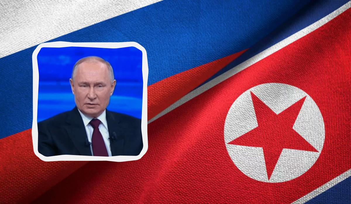 Путин заявил, что РФ может поставлять КНДР высокоточное оружие / коллаж УНИАН, фото ua.depositphotos.com, скриншот Путин заявил, что РФ может поставлять КНДР высокоточное оружие / коллаж УНИАН, фото ua.depositphotos.com, скриншот