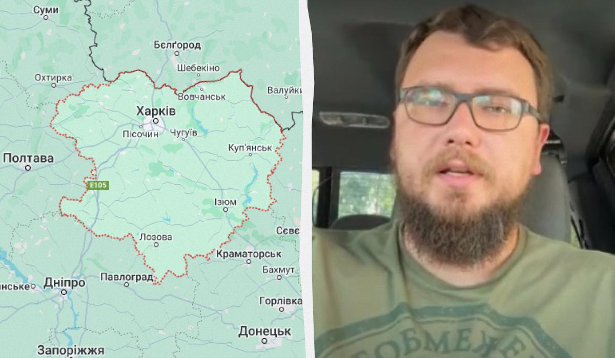 Володимир Фокін розповів, яким може бути попереднє завдання супротивника на Харківщині / колаж УНІАН зі скріншотів Володимир Фокін розповів, яким може бути попереднє завдання супротивника на Харківщині / колаж УНІАН зі скріншотів