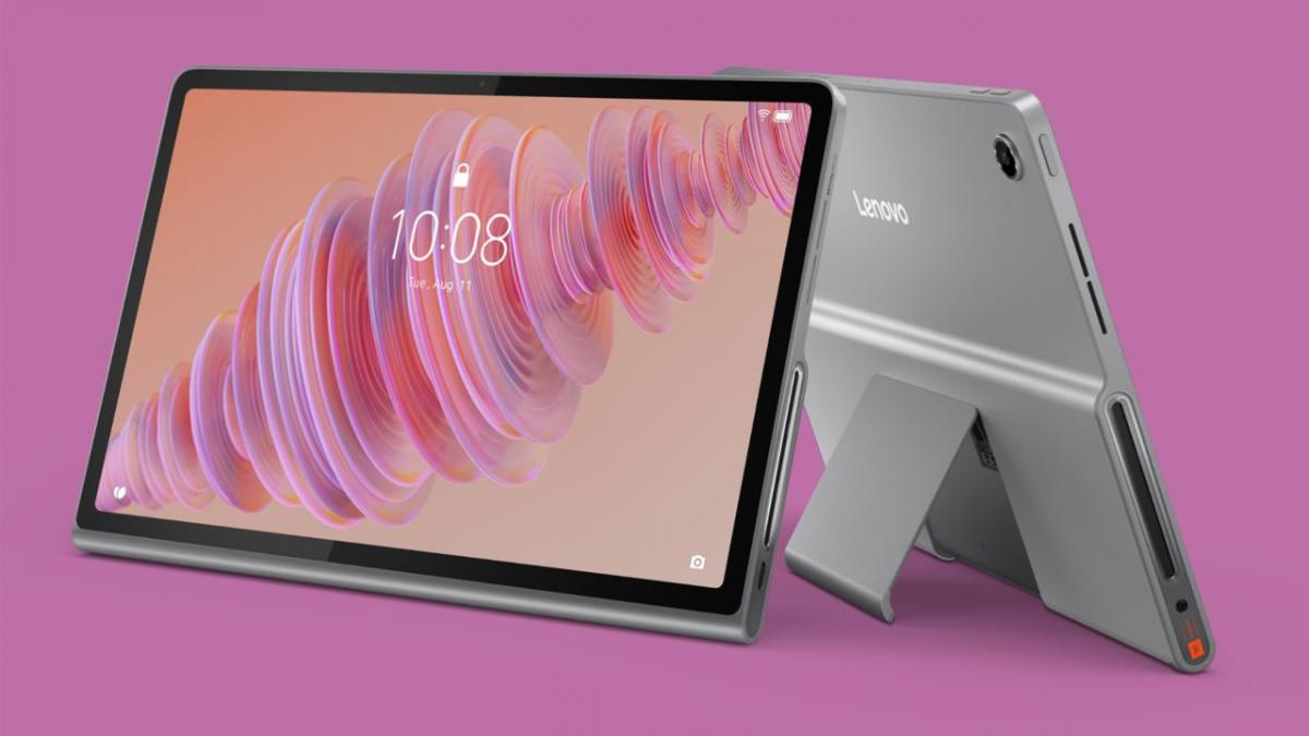 Планшет Lenovo Tab Plus получит динамики, как у Bluetooth-колонки / фото Lenovo Планшет Lenovo Tab Plus получит динамики, как у Bluetooth-колонки / фото Lenovo