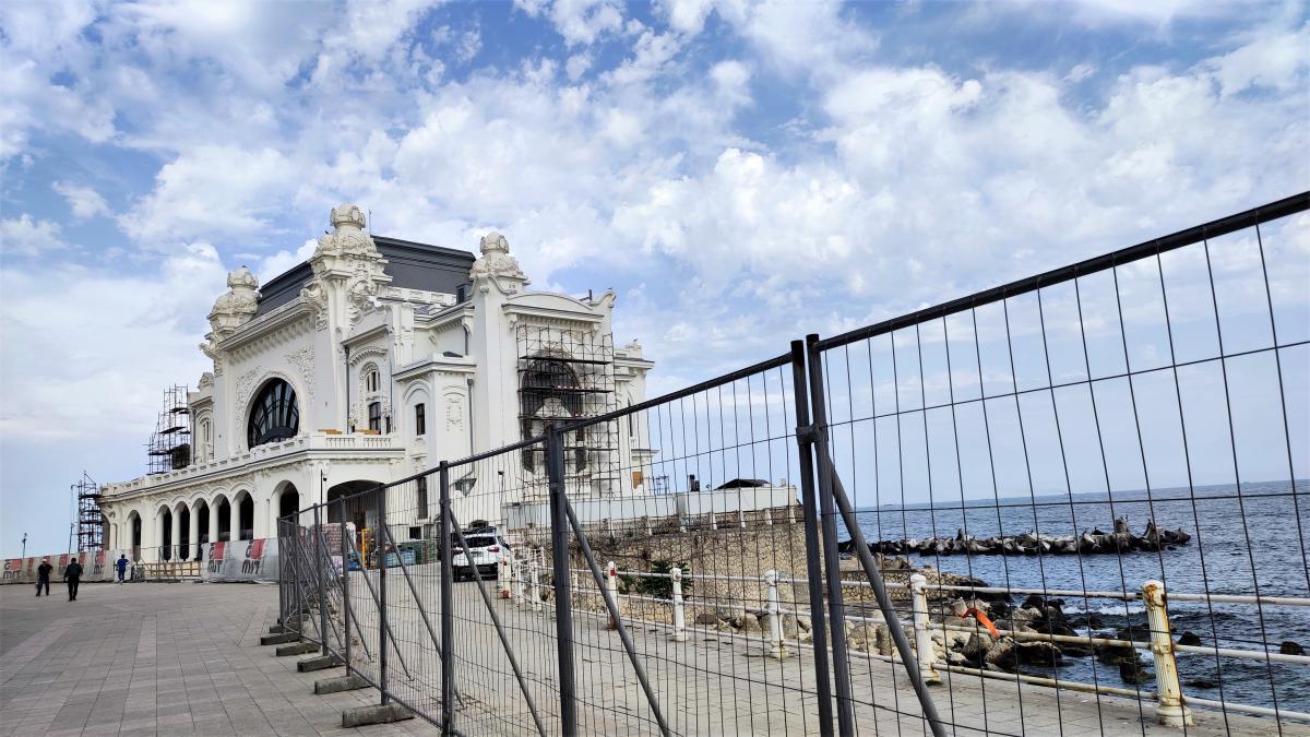 Зараз "Казино Констанци" на реконструкції / фото Марина Григоренко Зараз "Казино Констанци" на реконструкції / фото Марина Григоренко