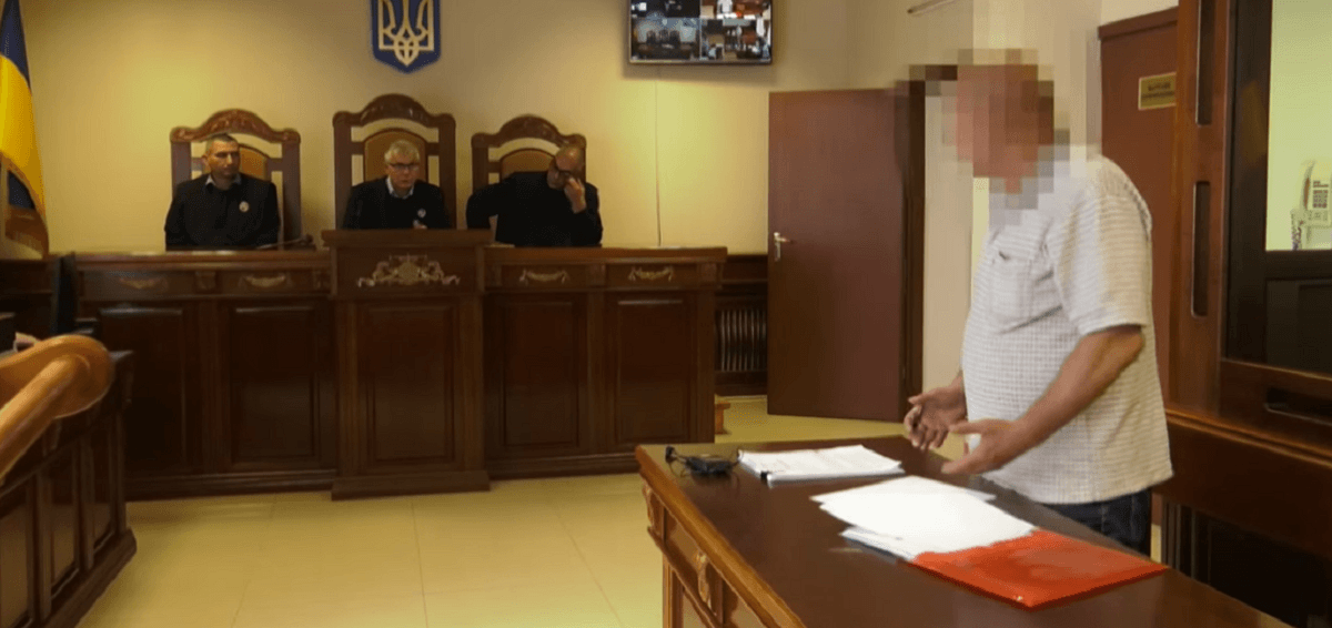 Ухилянта засудили до трьох років позбавлення волі / скриншот з відео Ухилянта засудили до трьох років позбавлення волі / скриншот з відео