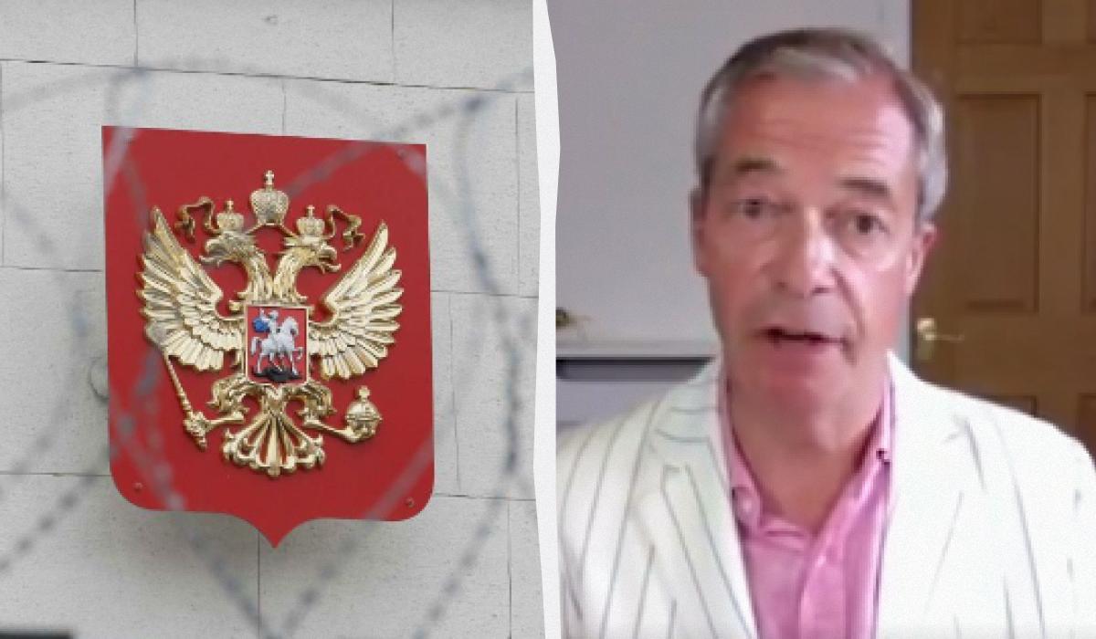Найджел Фараж сделал новое скандальное заявление насчет войны в Украине / коллаж с фото REUTERS и скриншота Найджел Фараж сделал новое скандальное заявление насчет войны в Украине / коллаж с фото REUTERS и скриншота