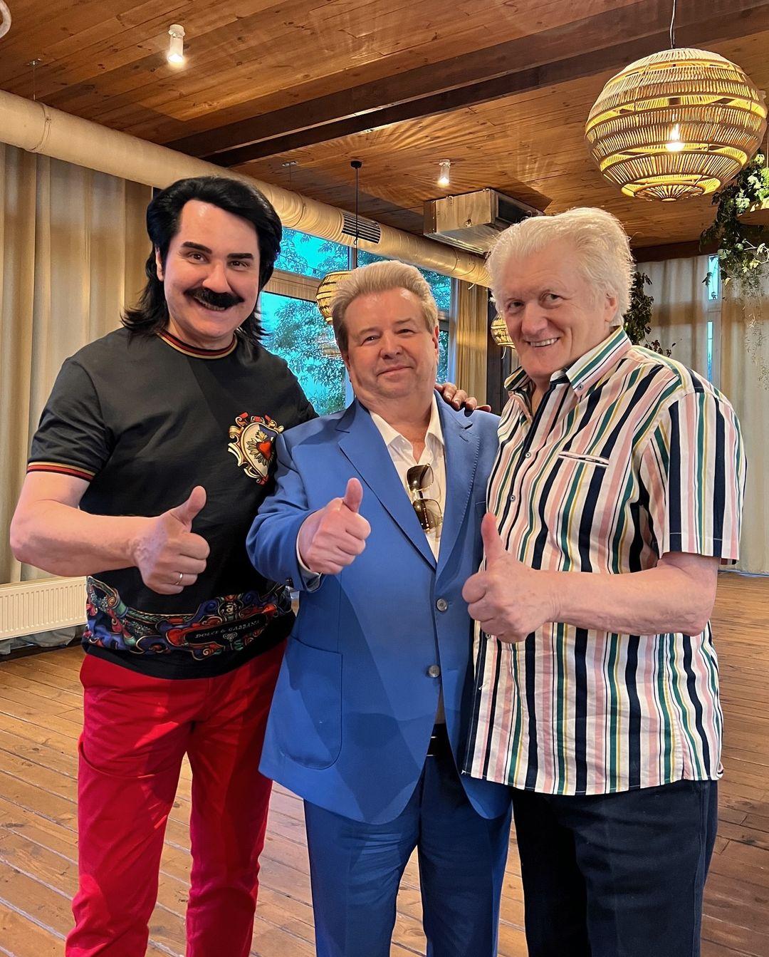 Зибров, Поплавский и Рыбчинский / Скриншот Instagram Зибров, Поплавский и Рыбчинский / Скриншот Instagram