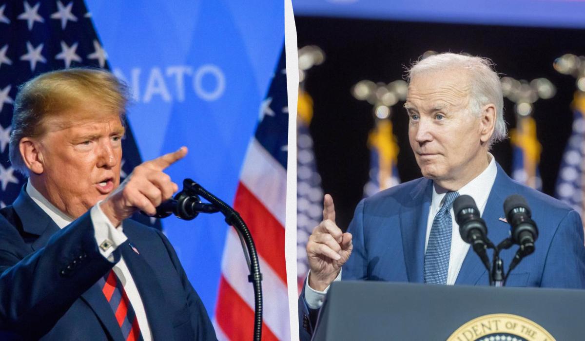 Трамп і Байден вже здаються антиподами / колаж УНІАН, фото ua.depositphotos.com Трамп і Байден вже здаються антиподами / колаж УНІАН, фото ua.depositphotos.com