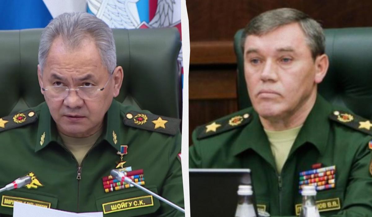 Шойгу та Герасімов тепер розшукувані в світі за скоєння воєнних злочинів / колаж УНІАН, фото Міноборони РФ, скріншот Шойгу та Герасімов тепер розшукувані в світі за скоєння воєнних злочинів / колаж УНІАН, фото Міноборони РФ, скріншот