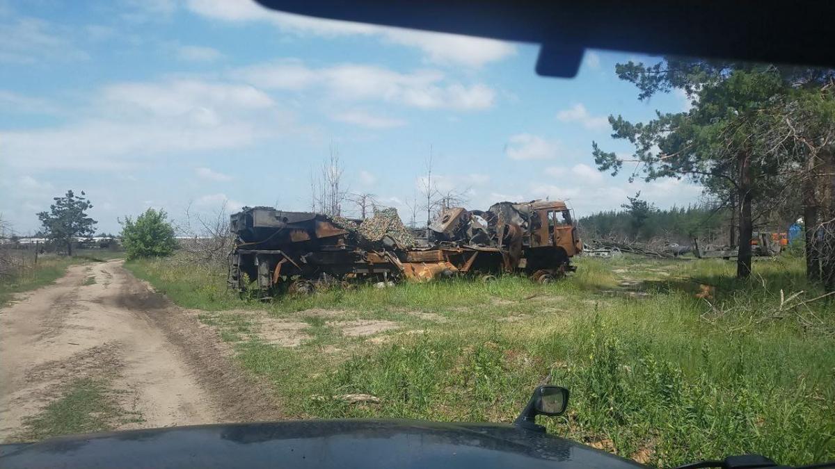 Знищено рідкісний російський розвідувально-вогневий комплекс / фото t.me/zloyodessit Знищено рідкісний російський розвідувально-вогневий комплекс / фото t.me/zloyodessit