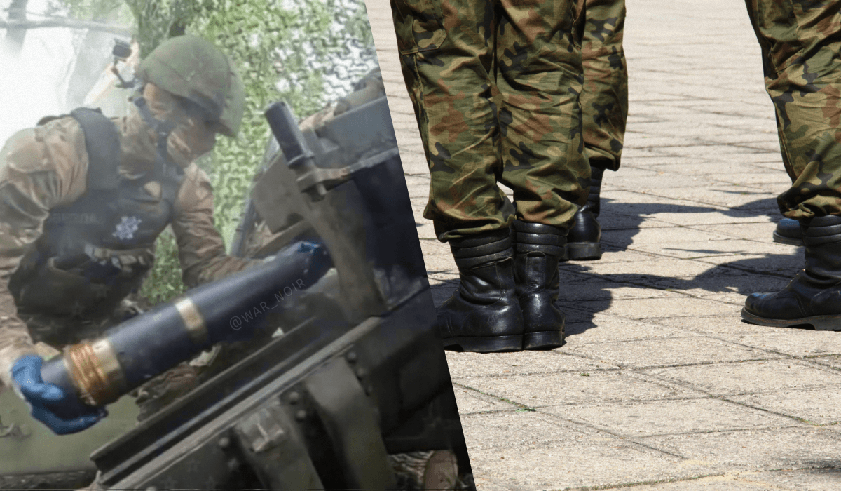 За словами аналітиків, росіяни почали застосовувати цю зброю через дефіцит власної / колаж УНІАН, фото War Noir, ua.depositphotos.com За словами аналітиків, росіяни почали застосовувати цю зброю через дефіцит власної / колаж УНІАН, фото War Noir, ua.depositphotos.com