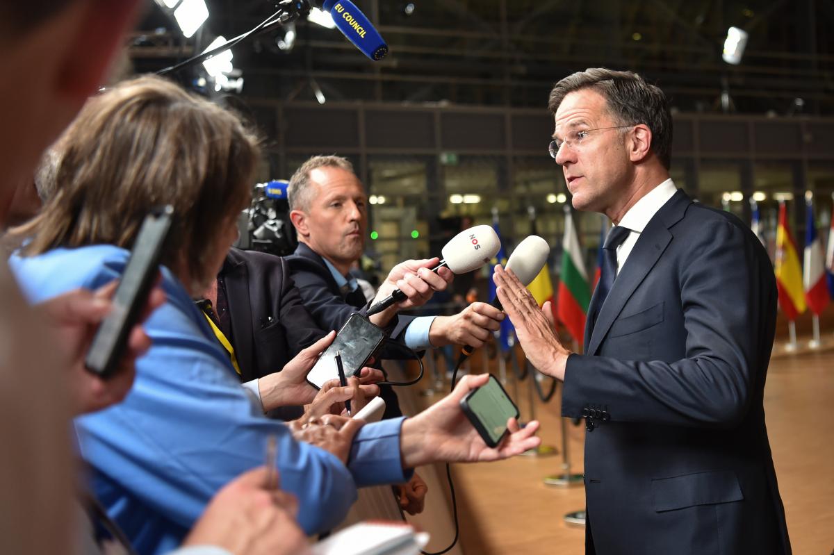 По словам Дональда Туска, нового генсека НАТО раскритиковали во время саммита ЕС / фото European Union По словам Дональда Туска, нового генсека НАТО раскритиковали во время саммита ЕС / фото European Union