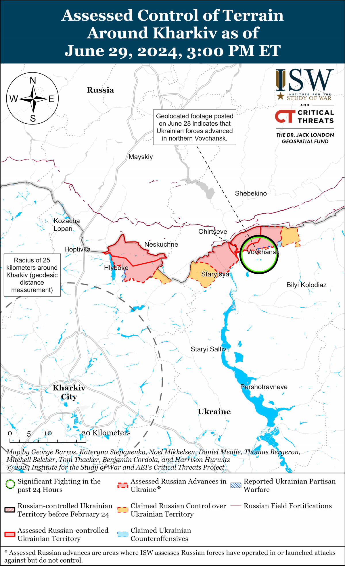 Харківська область / ISW