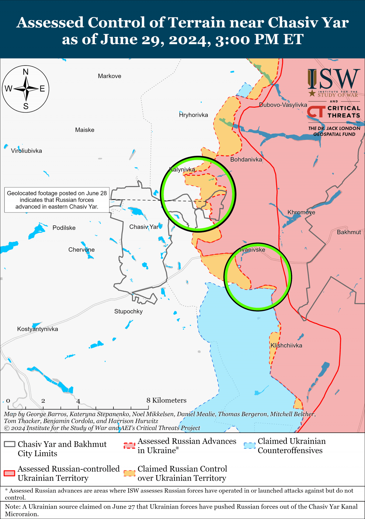 Часів Яр / ISW