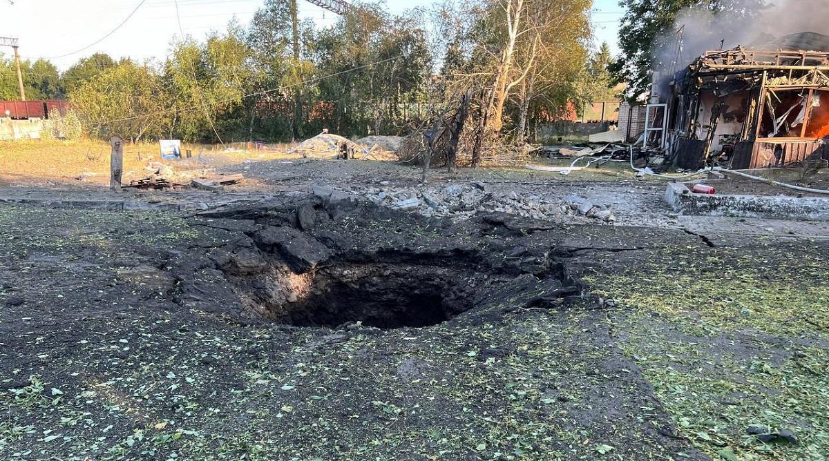 Окупанти вдарили по Вільнянську / фото Телеграм-канал Зеленського Окупанти вдарили по Вільнянську / фото Телеграм-канал Зеленського