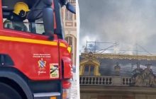 Во Франции вспыхнул пожар в Версале, - Reuters (видео)