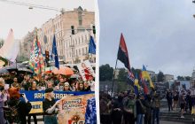У Києві паралельно пройшли КиївПрайд та марш за традиційну сім'ю (фото, відео)