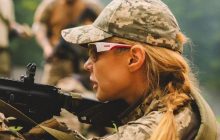 Тина Кароль прошла военную подготовку (фото)