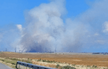 На мисі Чауда, звідки росіяни запускали "Шахеди", виникла потужна пожежа: фото з супутника