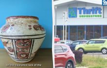 Женщина купила на распродаже вазу за $4, оказавшуюся древней реликвией майя