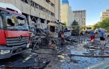 У момент "прильоту" розвантажували посилки: опубліковано фото з місця удару РФ по Харкову