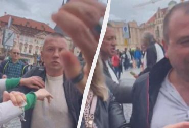 Нападение на украинских волонтеров в Праге: история получила продолжение (видео)