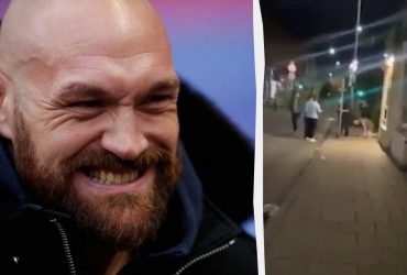 Повзав на колінах: Ф'юрі помітили напідпитку після бою з Усиком