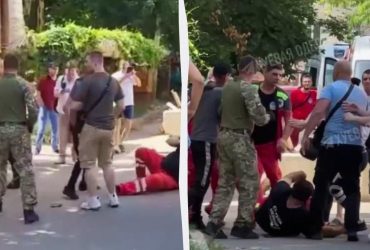 В Одесі сталася масова бійка між працівниками ТЦК та швидкої (відео)