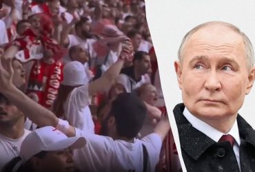 Фанаты спели на Евро песню про Путина - ее пустили в российский эфир (видео)