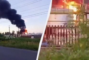 Склад пально-мастильних матеріалів і нафтобаза: в СБУ підтвердили удар по РФ (відео)