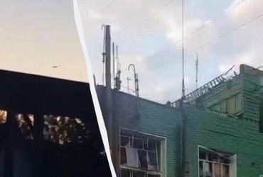 З'явилося відео атаки на хімзавод у Тверській області (відео)