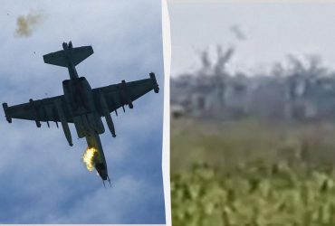Знищено ворожий Су-25: нацгвардійці показали відео вдалого полювання