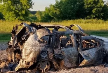 Росіяни на Сумщині атакували поліцейське авто FPV-дроном: стали відомі наслідки (фото)