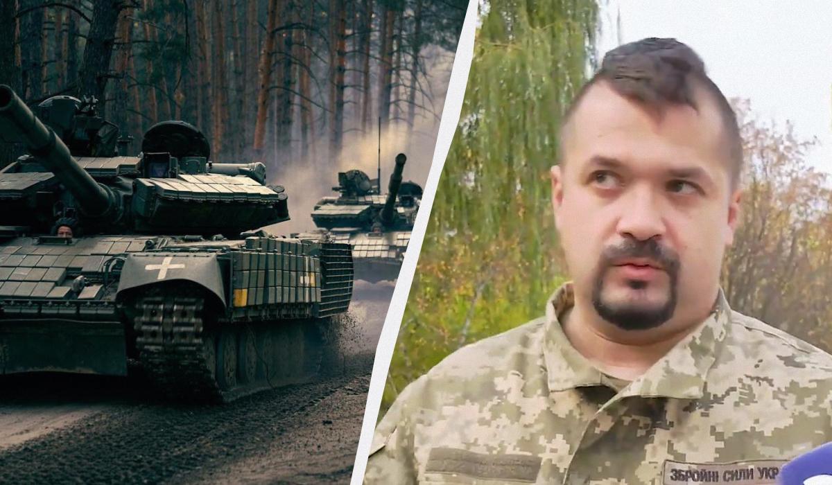 Семен Салатенко считает ВСУ очень подготовленной и хорошо оснащенной армией / коллаж УНИАН фото facebook.com/UALandForces, кадр из видео Семен Салатенко считает ВСУ очень подготовленной и хорошо оснащенной армией / коллаж УНИАН фото facebook.com/UALandForces, кадр из видео