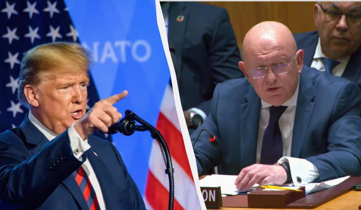 Посол России в ООН скептически отнесся к идее Трампа о быстром завершении войны / Коллаж УНИАН, фото ua.depositphotos.com, скриншот Посол России в ООН скептически отнесся к идее Трампа о быстром завершении войны / Коллаж УНИАН, фото ua.depositphotos.com, скриншот